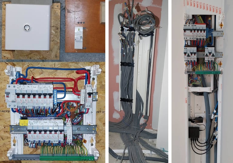 diverses interventions tableaux électriques