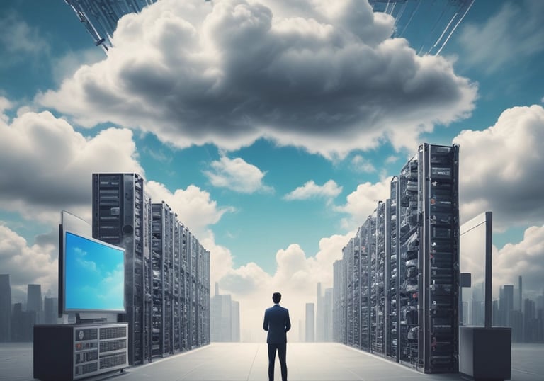 A smartphone displaying a custom-built app with intuitive design and smooth navigation.