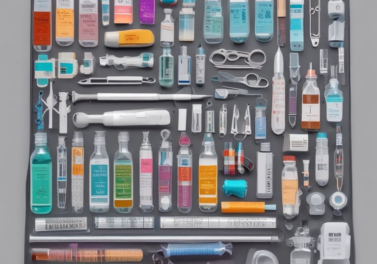 A red and yellow Toyota Vios car is parked on a wet street next to a green building with red metal fencing. A sign for drug testing is visible, and a person walks away in the distance wearing a black top and shorts.