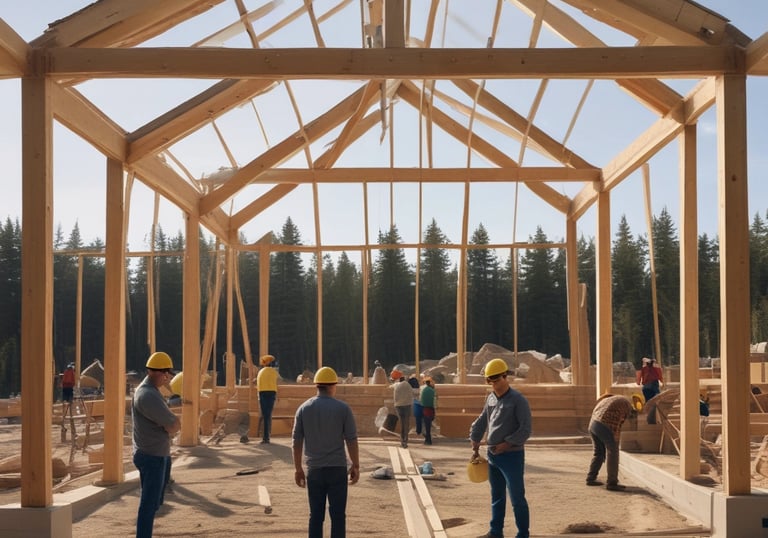 A brick building with a large sign reading 'WRF & S N Plumbing & Heating' on the front facade. There are advertisements for Goulds Pumps, water conditioners, and supplies on the wall. The storefront features large glass windows displaying plumbing-related items. The door on the left is labeled '15 N Main' and there is a sign indicating propane cylinder refills.
