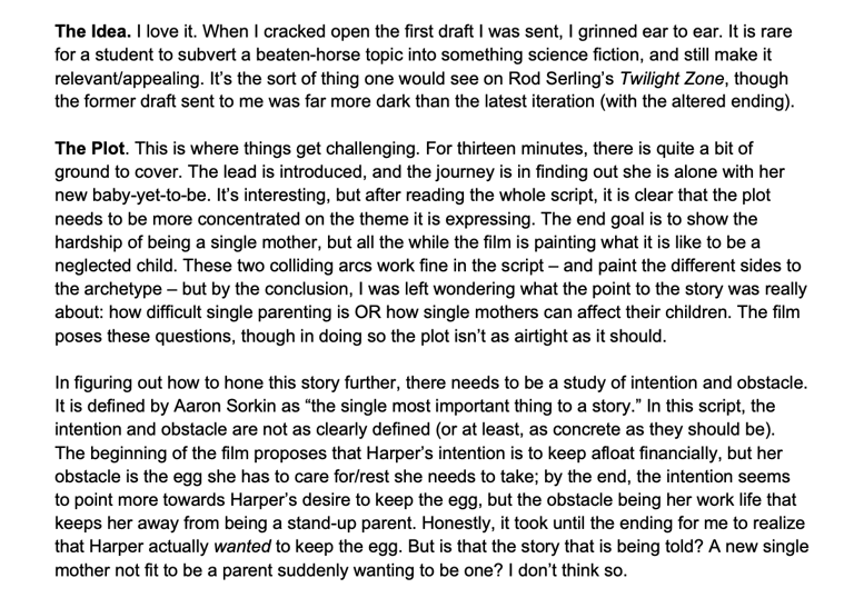 In-depth analysis of script