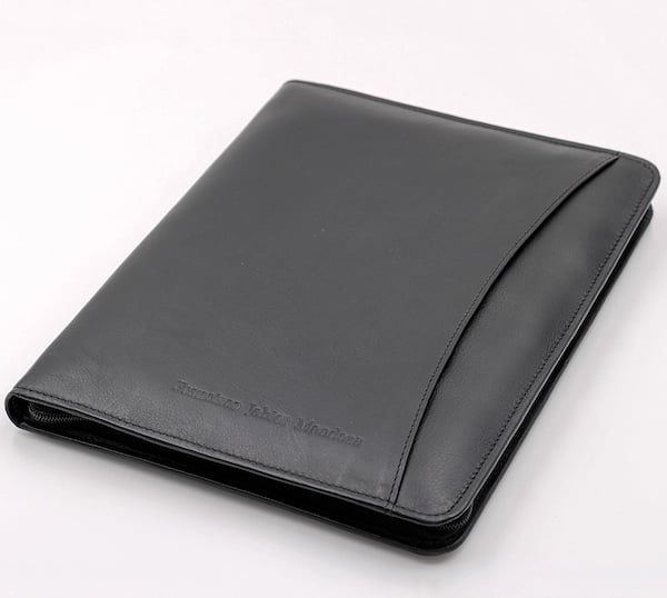 Carpeta de cuero personalizada Heros Leather