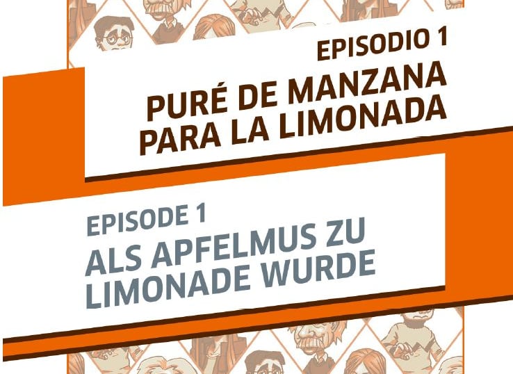 Ein Ausschnitt einer Karte des Lernspiels "Zeitenchaos"