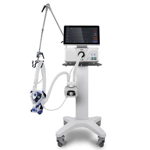 un dispositif médical avec un moniteur et un écran