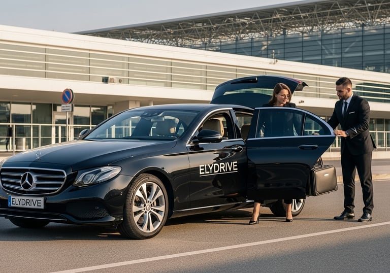 <img src="chauffeurpriveetaxi.webp" alt="Transfert aéroport ElyDrive avec chauffeur privé en Mercedes Classe E à Bourg-en-Bre