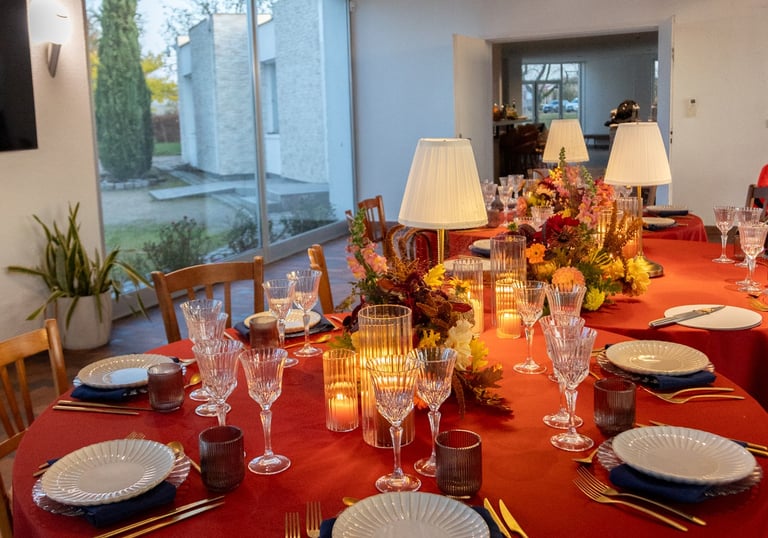 décoration terracota mariage automonale intimiste