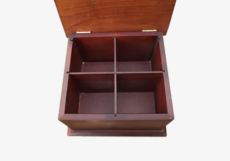 Useful tea box once the gift has been removed