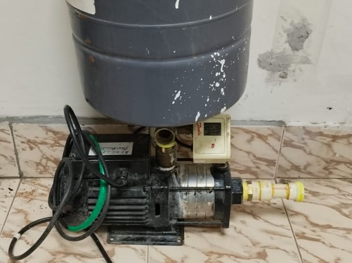 Grundfos booster pump repair near jubilee hills