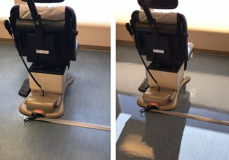VCT stripping and waxing in Ormond Beach, Florida