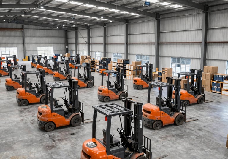 Two construction workers in hard hats and vests