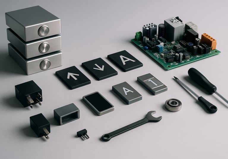 Componentes certificados y asesoría técnica para mantenimiento y modernización de elevadores