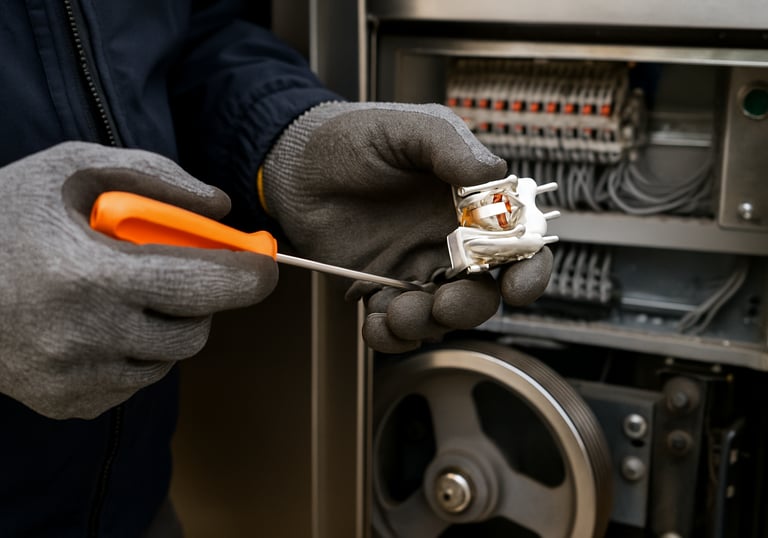 Diagnóstico y reparación técnica de piezas clave en sistemas de elevación multimarca