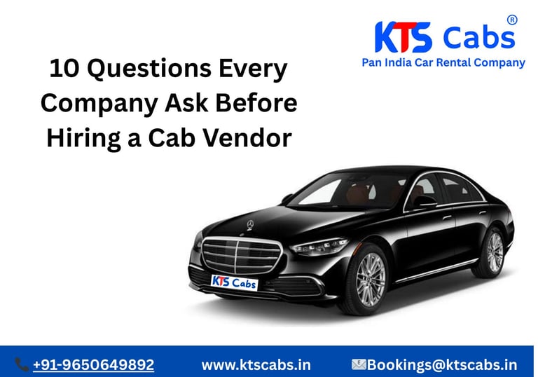 KTS Cabs - Pan India Car Rental Company