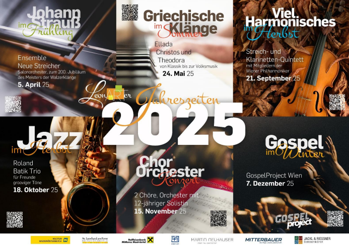 Flyer der LeonART Veranstaltungen