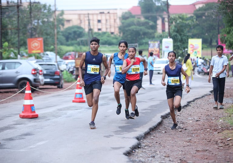 Freedom Run Manipal Participants