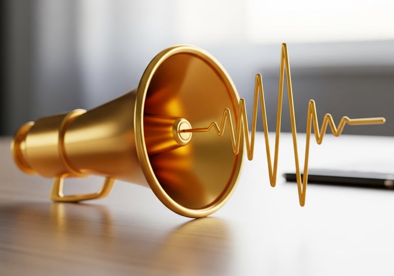 Media and Publicity - An image of a megaphone