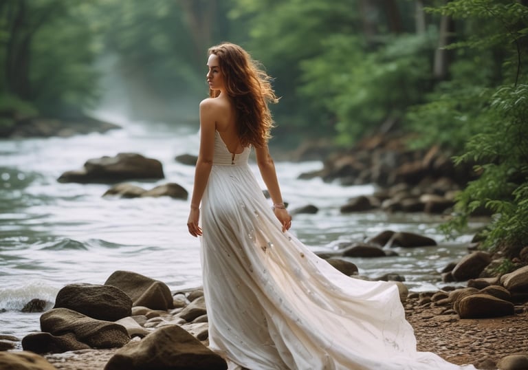 A hair salon is visible through the large glass windows of a building, with a person getting a haircut by a hairstylist inside. The salon interior features bright orange and white walls, and there is a sign on the window informing customers they can come in without an appointment.