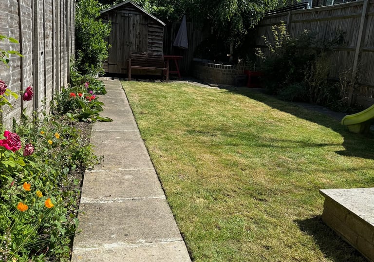 Lawn mowing and edging