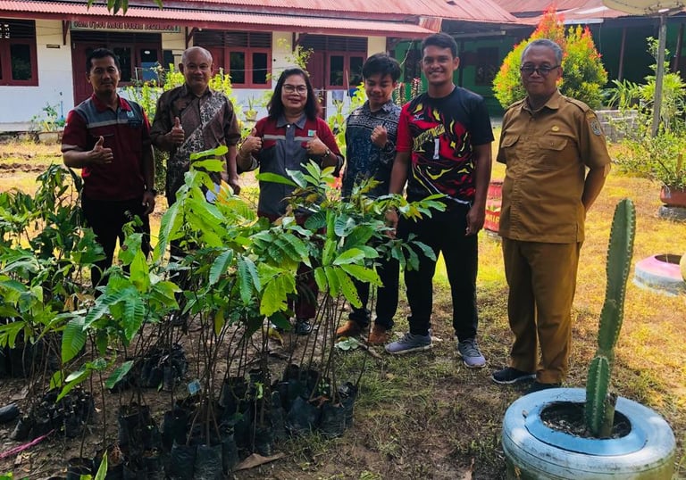 Bantuan tanaman herbal dari pemerintah Kota Bontang