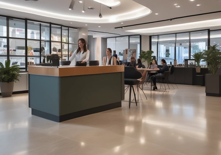 A team of security professionals discussing strategies in a conference room.