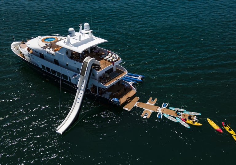 Luxury expedition yacht represented by Aura Selections in Latin America