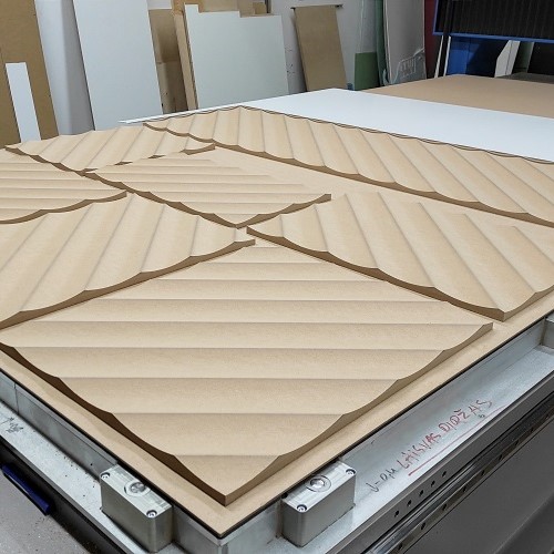 MDF machining
