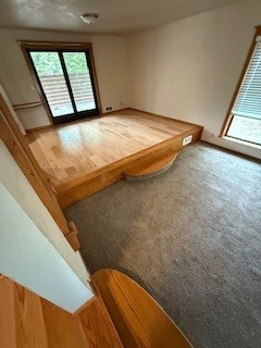 Dining room flooring, new carpet, and transitions