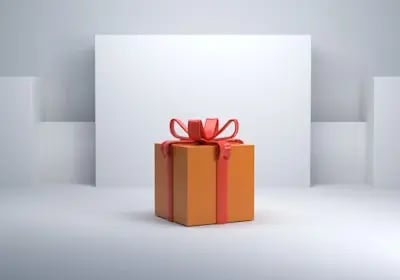 Gift box showing ByBit’s airdrops and promo bonuses via BONUSOK