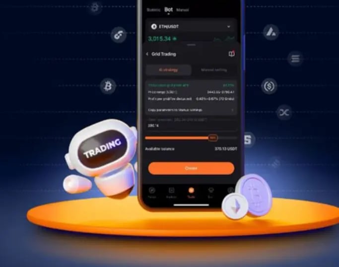 Trade spot, futures, and leveraged tokens on Pionex with built-in automated trading tools