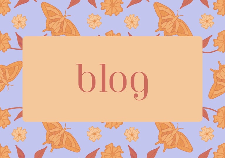 designs by KLM blog link featuring posts about Katie's art and business journey