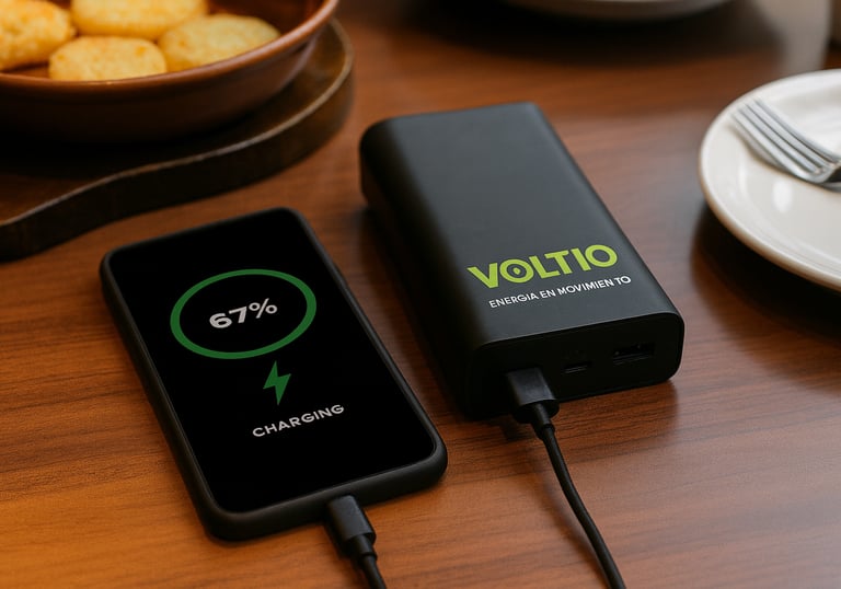 powerbank recarga