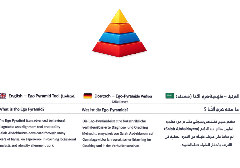 Ego Pyramid Methodology by Salah Abdeldayem – Behavioral Diagnostic Tool for Coaches