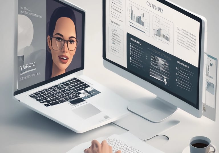 a man riding a skateboard down a street next to tall buildings