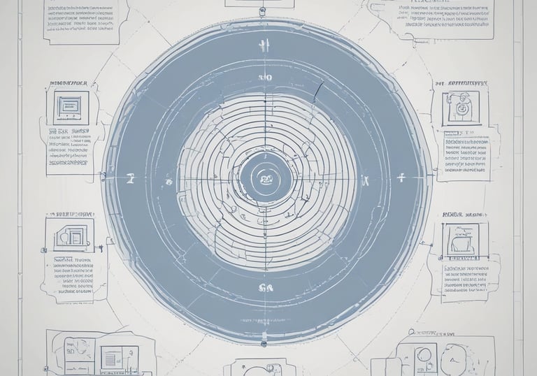 A professional consultant discussing strategies with a client in a modern office.