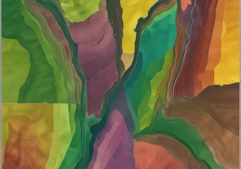 Drone flying over a lush green agricultural field capturing multispectral images.