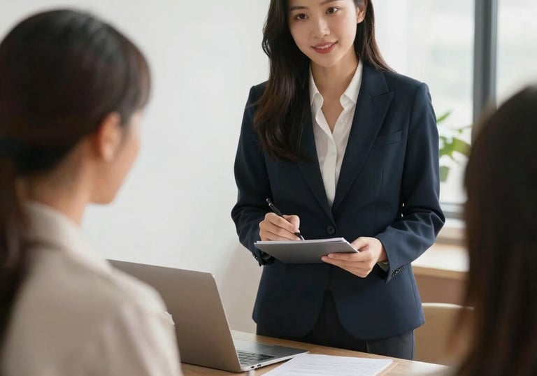 a man riding a skateboard down a street next to tall buildings