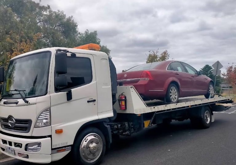 Flatbed towing service, by New Tecumseth Towing