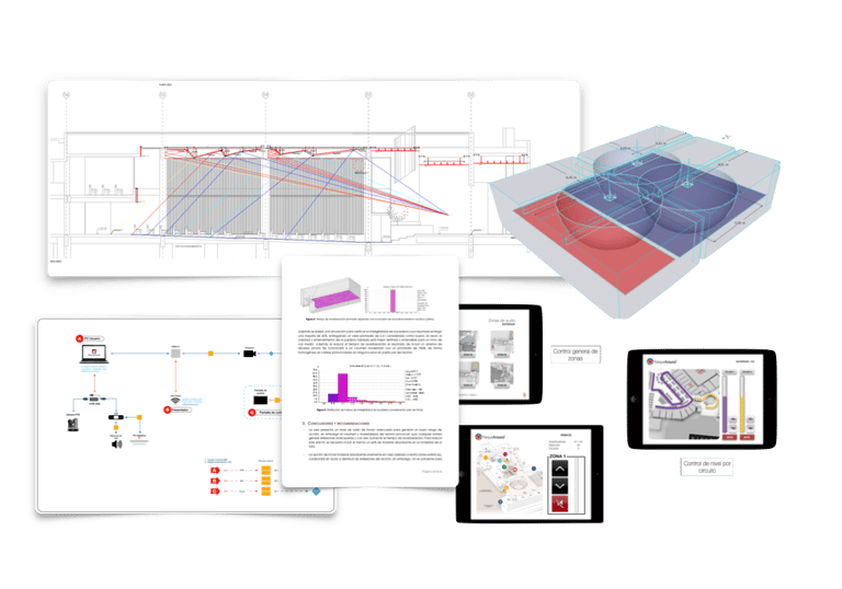 Planos acústicos y diseño de teatros en Quito
