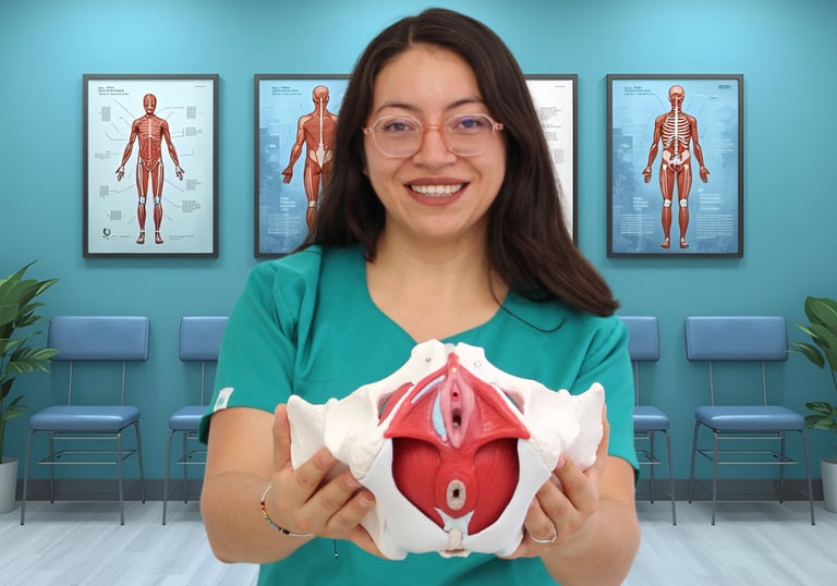 Fisioterapia de suelo pélvico en Naucalpan para incontinencia, dolor pélvico y vaginismo