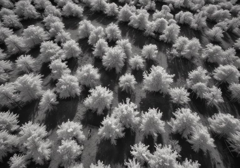 Drone assisting in a disaster recovery operation.