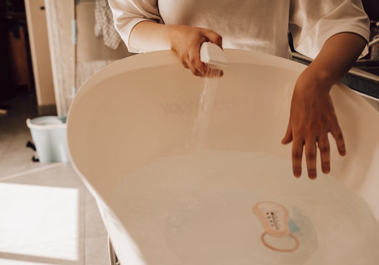 bain et soins de bébé