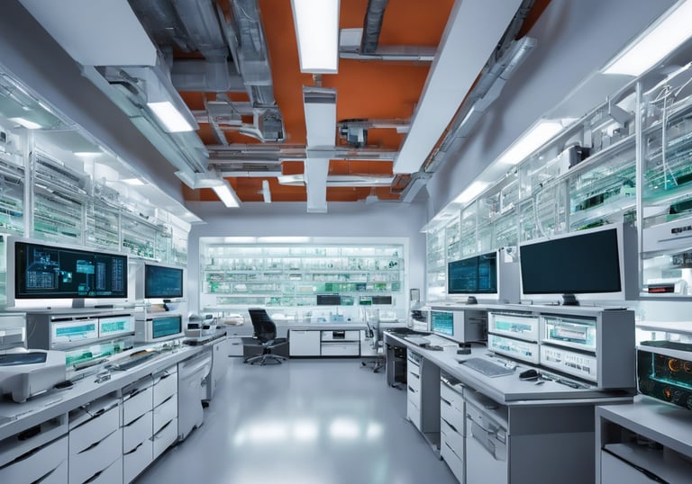 A vibrant amusement arcade featuring various games and bright neon signs. Mechanical horse rides are in the foreground, surrounded by claw machines with plush toys. The entrance is adorned with signs for a cinema and arcade, creating a lively and colorful atmosphere.