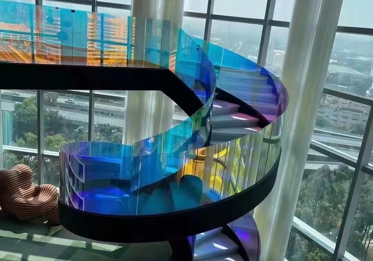 Staircase Handrail Glass