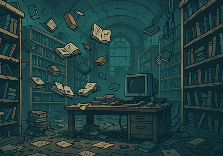 Salles des archives perdues