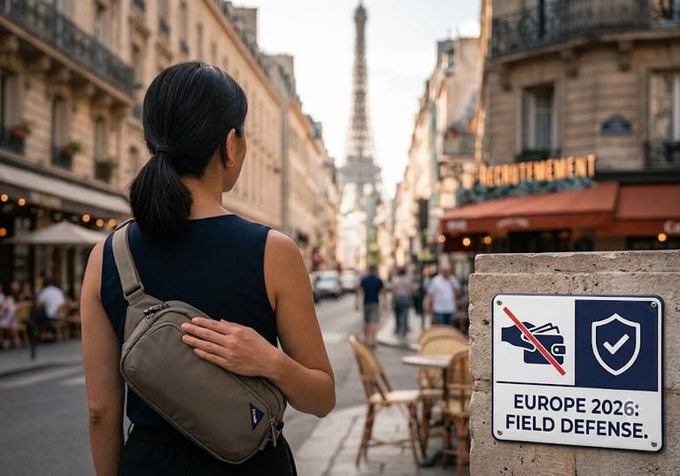 European travel safety 2026 outsmarting pickpockets with field defense tactics