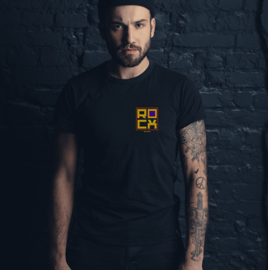 Camiseta Bla Artes estilo Rock presente 