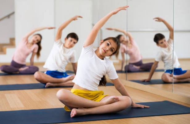 Development of rhythmic sense,flexibility,posture correction, gesture and facial expression for kids