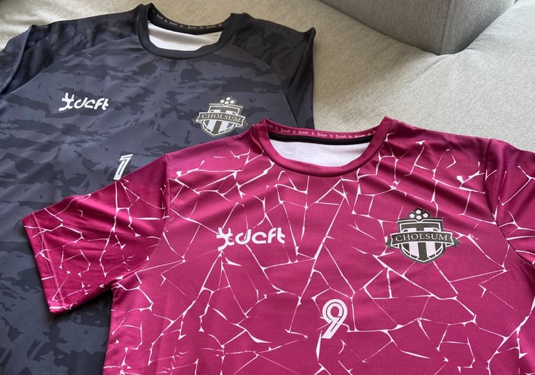 Deft soccer jerseys name and numbers printing services