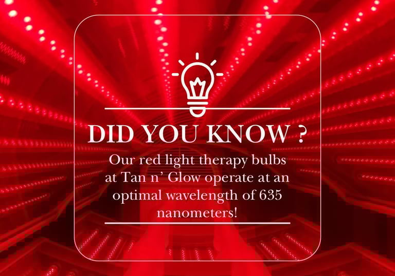 Red Light Therapy Tanning Bed