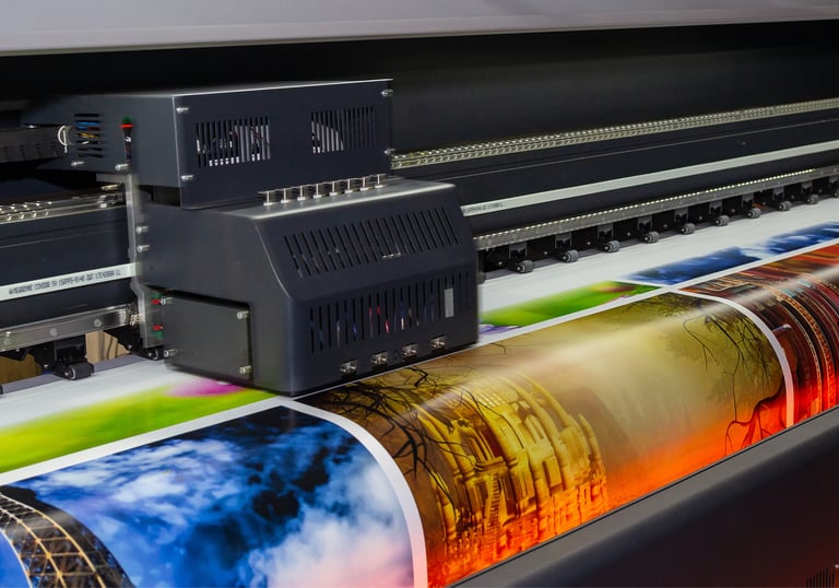Quick-turnaround digital printing for flyers and cards